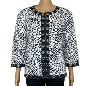 Multiples Woman’s  Suits Medium White & Blue